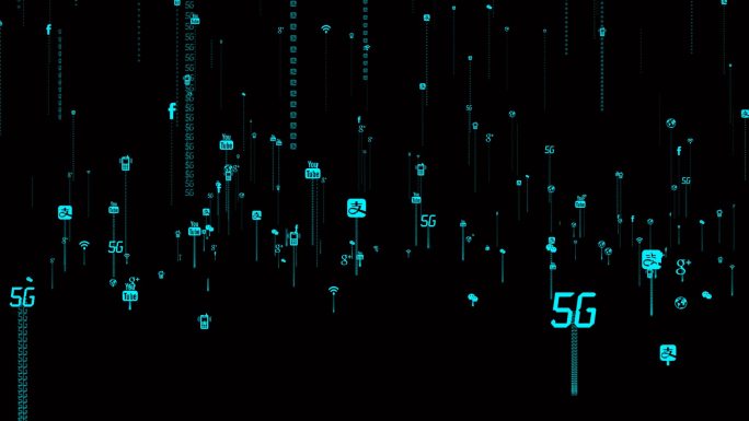 【原创带通道】移动互联网5g科技智慧城市