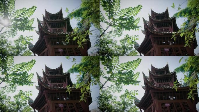 中国风古典建筑凉亭