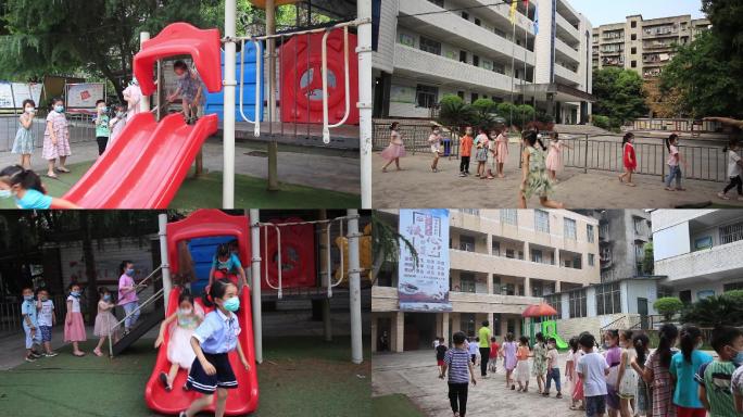 四川幼儿园开学第一天上课