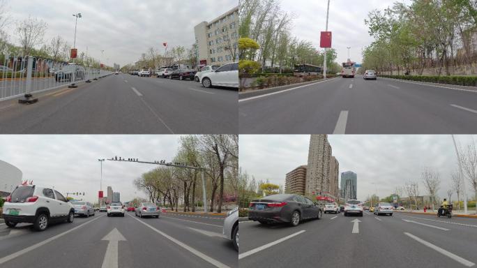 4K-HLG原素材-天津城市道路