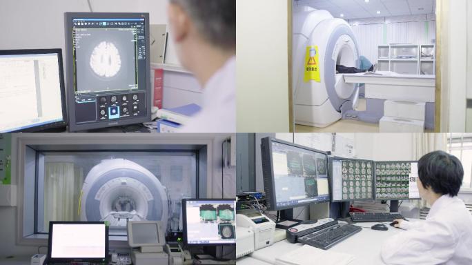 医院大型设备脑部检查CT检查