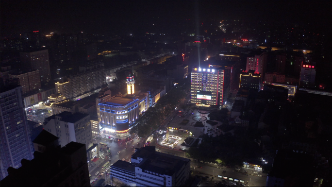 【4K】新乡市卫滨区夜景