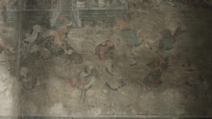 少林寺壁画延时