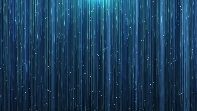 4K粒子光线雨背景循环