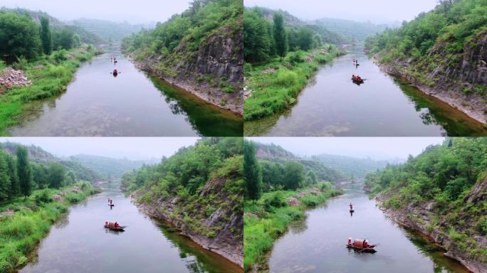 河流上的小舟  风光 风景 自然 大自然