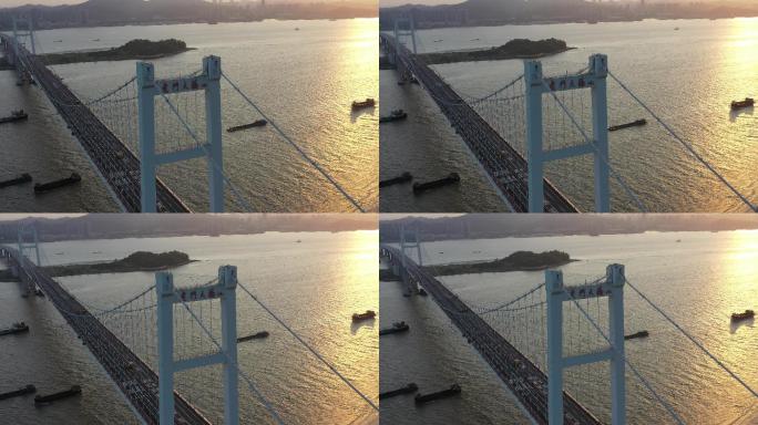 【最新航拍】封闭中的虎门大桥
