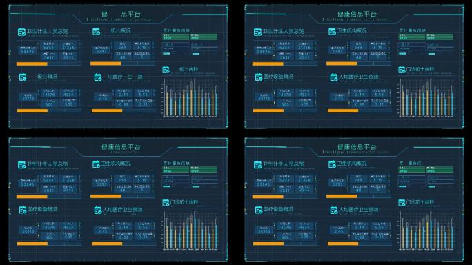 高科技医院健康信息平台数据