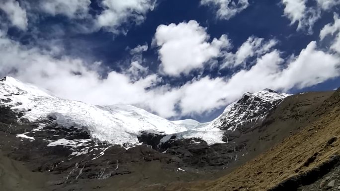 西藏雪山延时