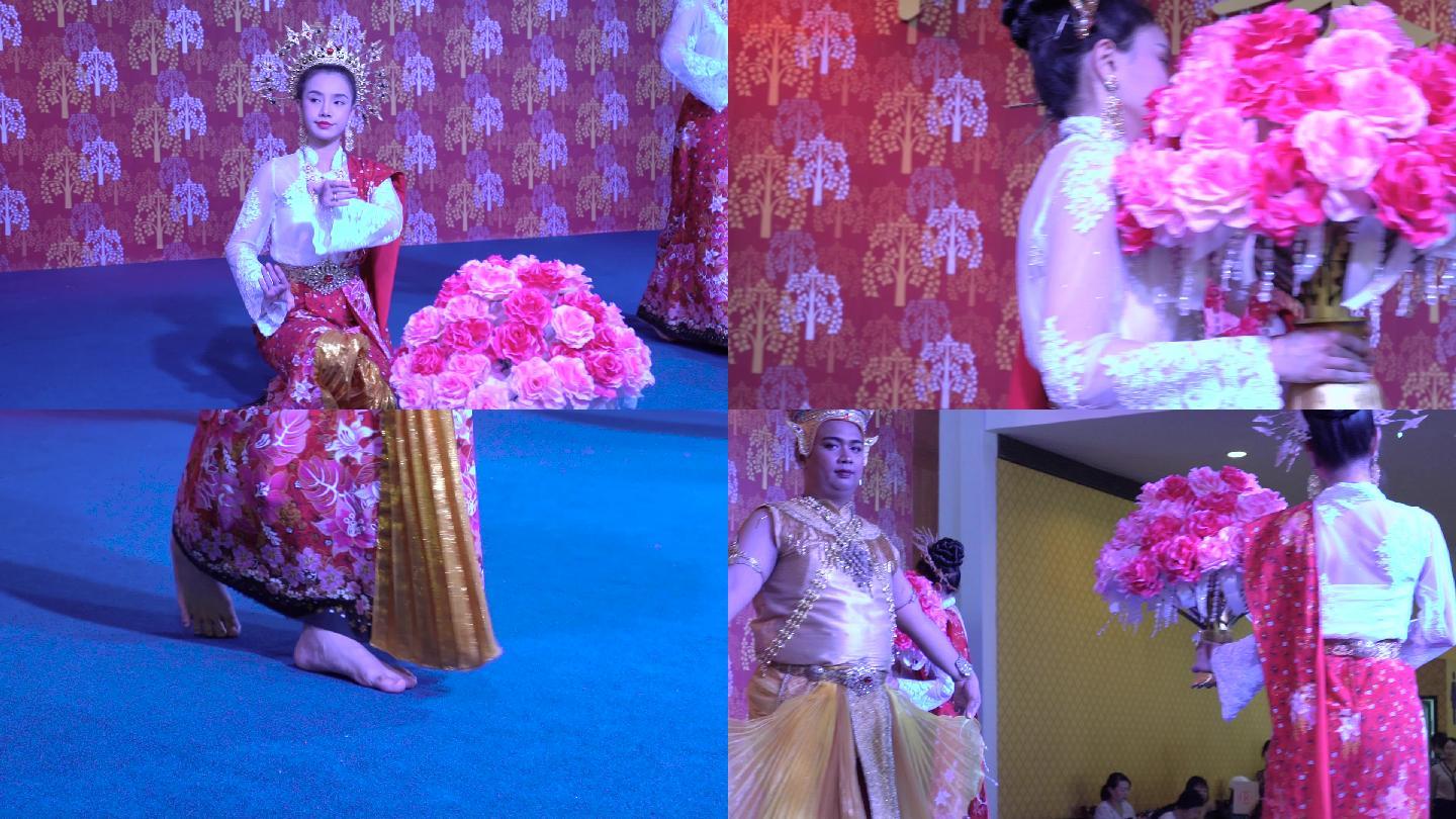 泰国美女跳民族舞蹈印象暹罗