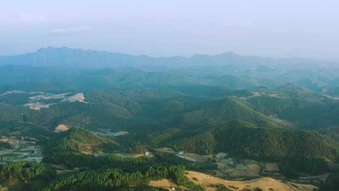 4k航拍恩施建始山川大地