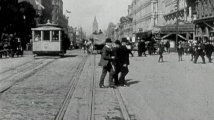 20世纪初欧洲街景