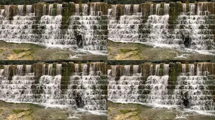 石堰瀑布37（1080P）慢镜头