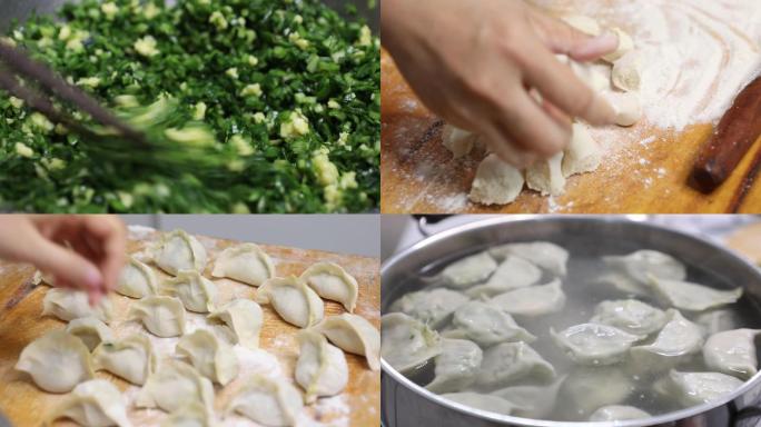 中国人过年做面食包饺子详细过程