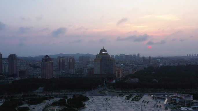 4K-原素材-落日余晖唯美