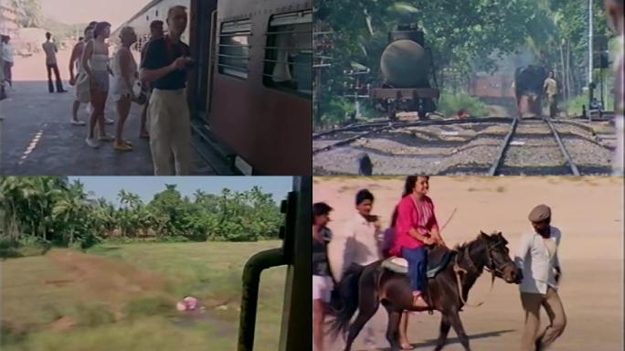 90年代印度蒸汽火车