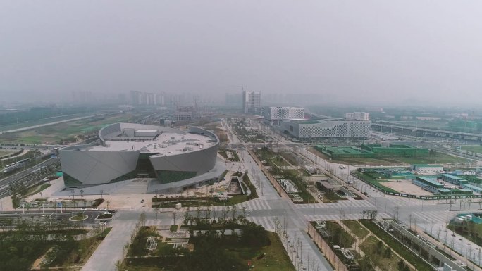 郑州新区郑州博物馆新馆及四个中心
