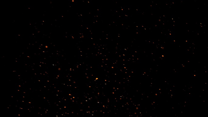 高清带有通道的火星火花粒子（带有通道）