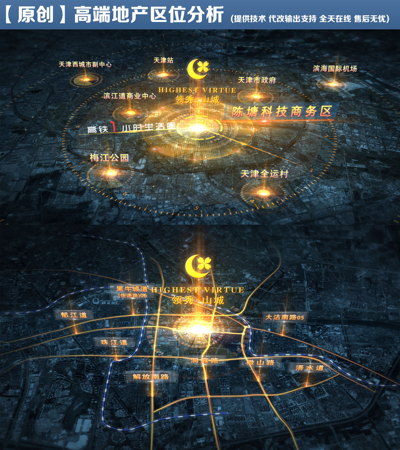 【原创】高端地产区位分析