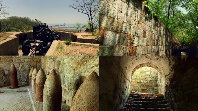 原创拍摄旅顺清代南子弹库遗迹