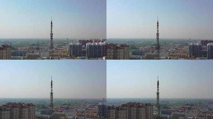 航拍信号塔