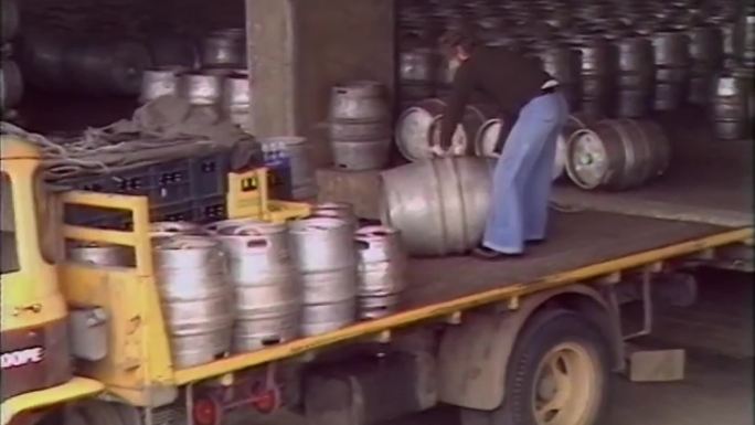 70年代啤酒酿造厂