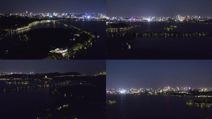 最新杭州西湖夜景