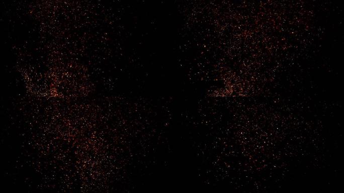 高清带有通道的火星火花粒子（带有通道）