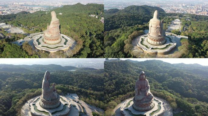 佛山西樵山观音航拍