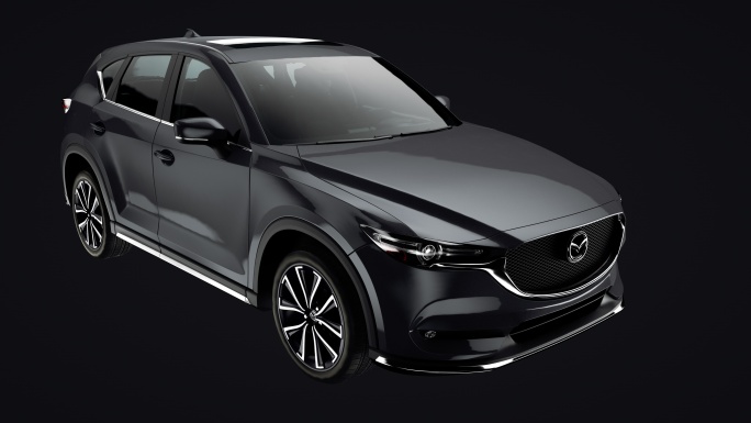 马自达MazdaCX-5模型带内饰高模