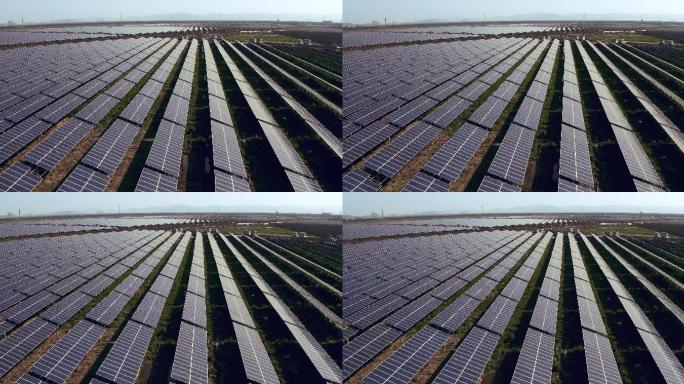 太阳能一望无际科技能源现代