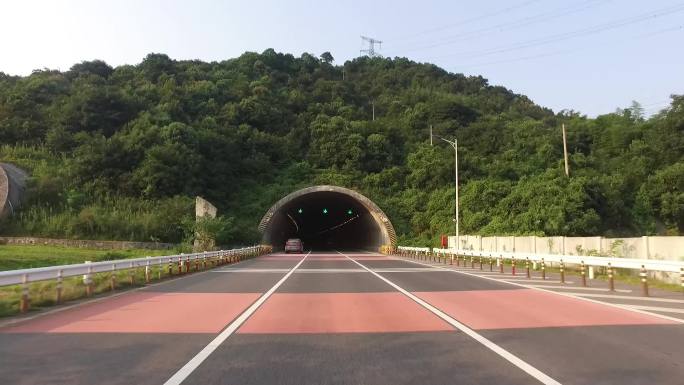 高速公路隧道航拍