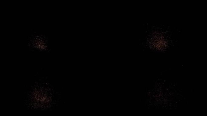 高清带有通道的火星火花粒子（带有通道）