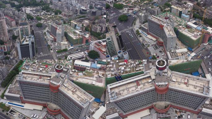 4K-原素材-福建协和医院航拍