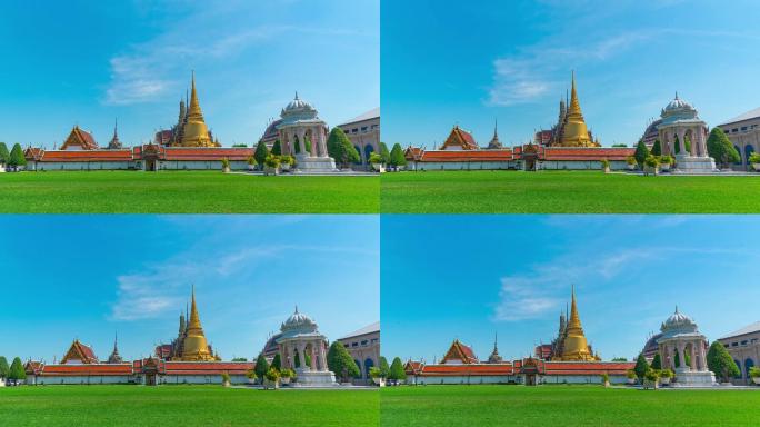 泰国首都曼谷4K城市地标延时拍摄