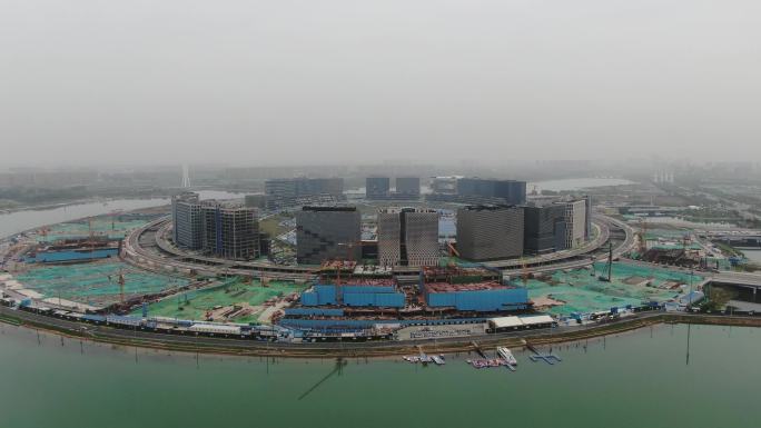河南郑东新区北龙湖金融岛开发湿地规划生态