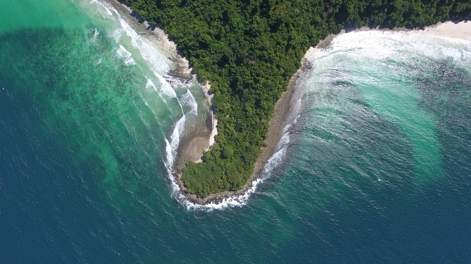 马来西亚岛屿航拍大海4K超清素材