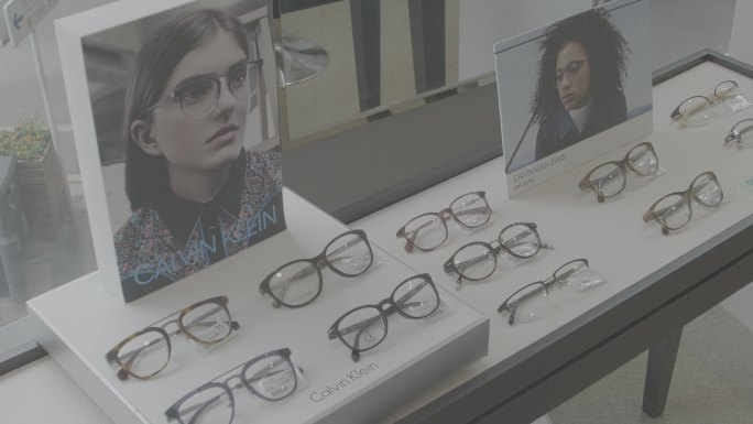 log50帧眼镜店柜台选购眼镜墨镜
