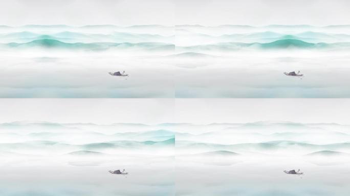 水墨山水-无缝循环
