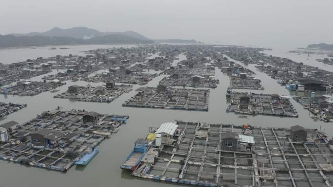 潮州市饶平县海山镇海上渔排（4KLOG）