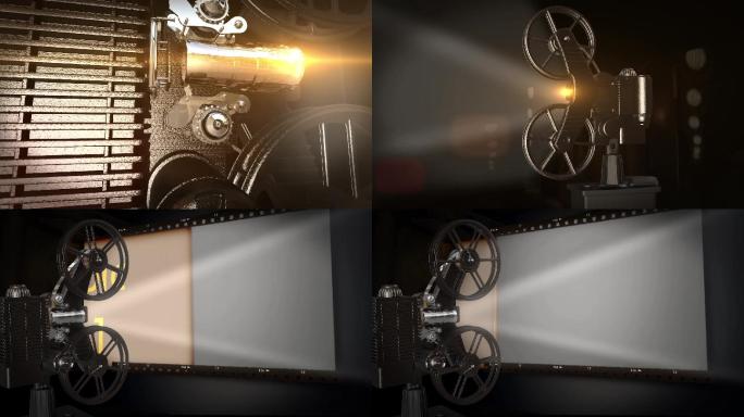 AE历史投影机老照片