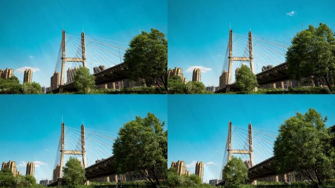 【4K】兰州银滩大桥延时摄影