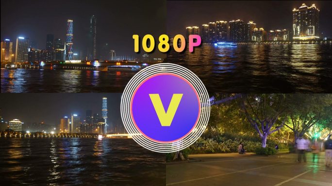 广州延时摄影素材