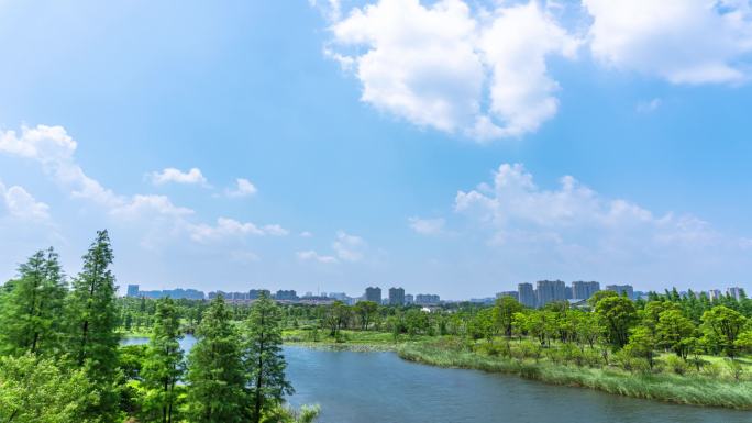 【4K】绿色生态、碧水蓝天（延时）