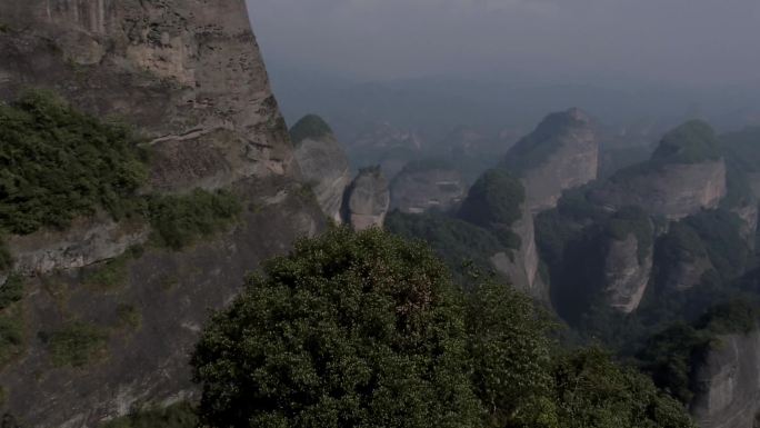 崀山航拍八角寨航拍