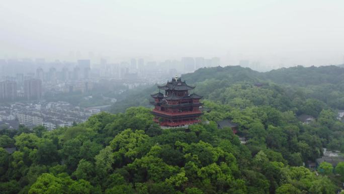 杭州城隍阁、河坊街