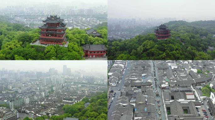 杭州城隍阁、河坊街