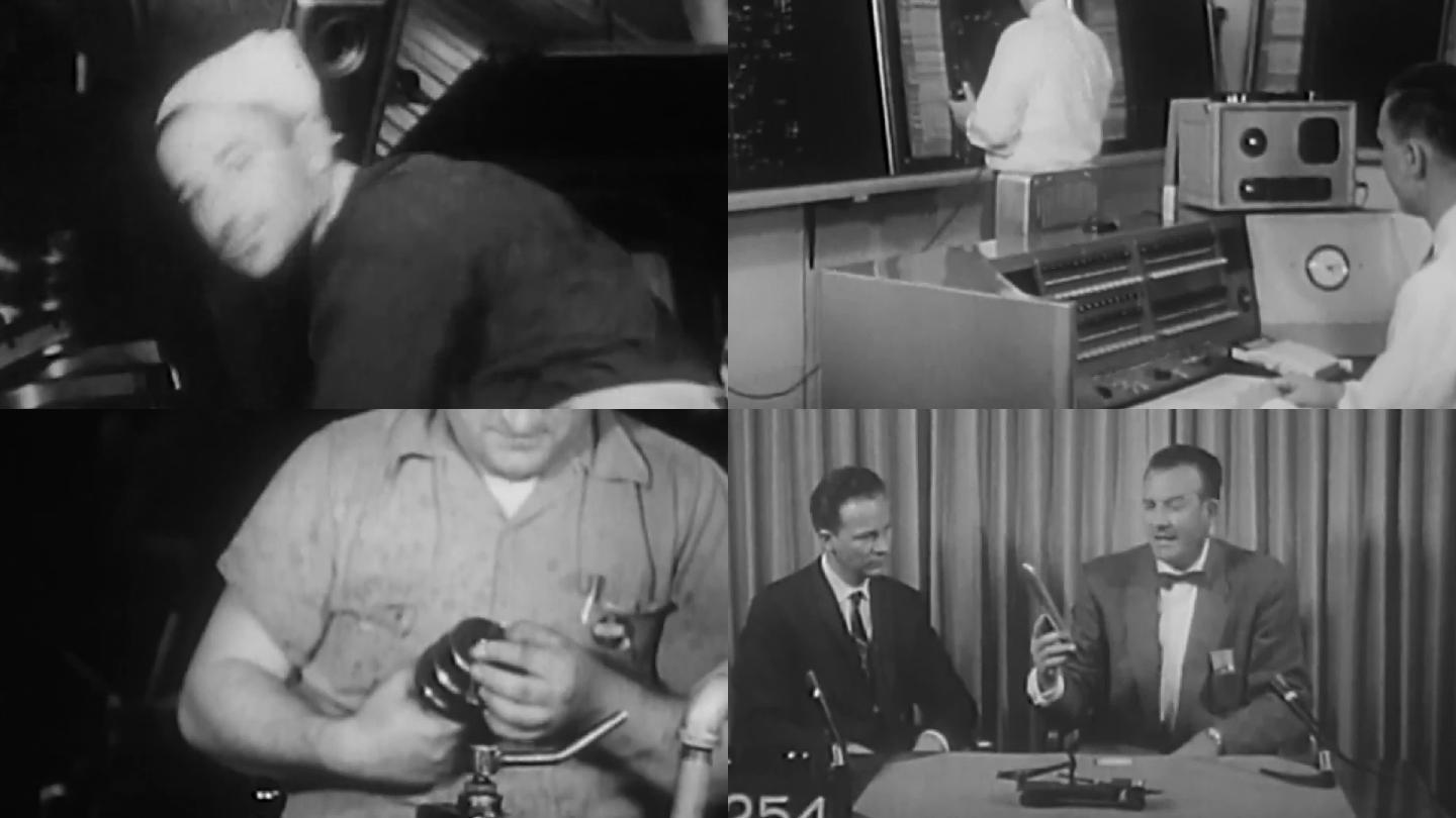 1950电子制造业电视机械