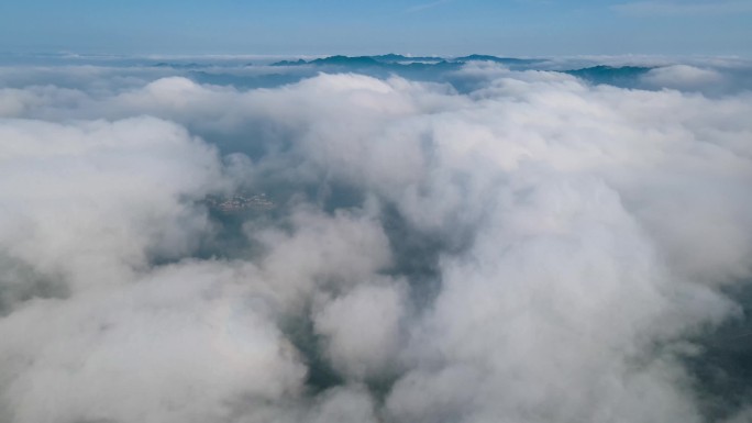 高空云卷云舒，风云驰骋（４Ｋ延时）