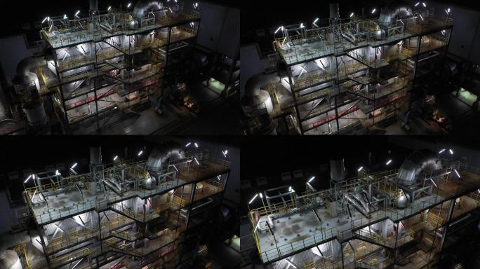 4K原素材-航拍上海医疗废物集中处置基地