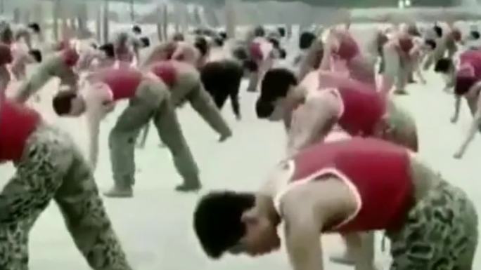 80年代武警部队训练